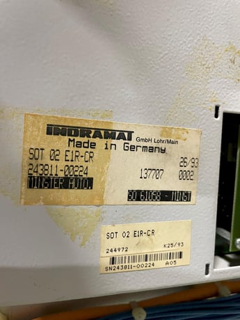 Minster, servo feed interface, Indramat SOT 02 E1R-CR - Image 3