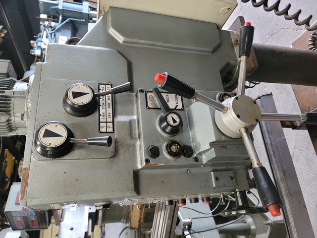 Wilton #2401, geared head drill press, PDF, custom table w/ rollers - Image 5