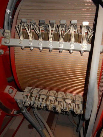 2500 HP 250/690 RPM Reliance, Frame B1610AT, compensation winding, 700 Volts - Image 3
