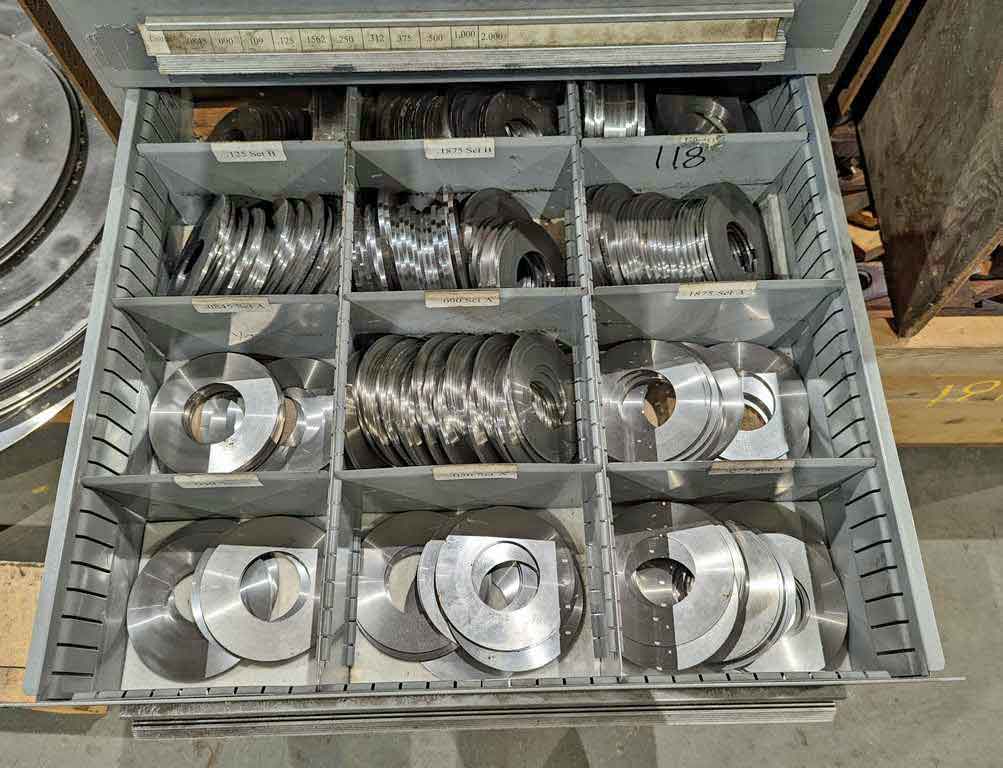 12" x 2.5" Ruesch #76, slitting line, 1000 lb., scrap winder, dual recoilers - Image 2