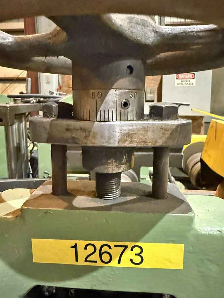 12" x 2.5" Ruesch #76, slitting line, 1000 lb., scrap winder, dual recoilers - Image 10