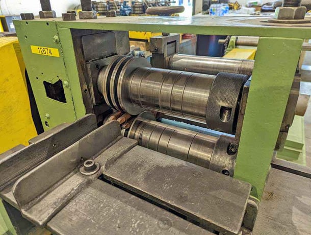 9" x 2.5" National Standard, pull thru line, dual recoilers, L to R - Image 5