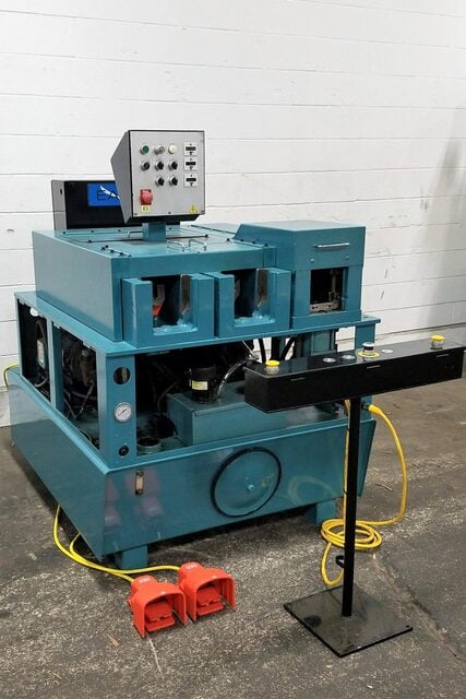 3" Eagle #C-C-E2000, multi-headed tube end former - Image 1