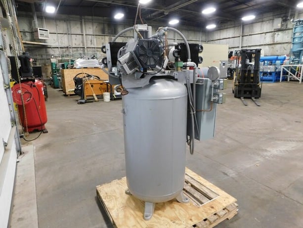 Airtech #OL-3CIL3-2TANV, dry rotary vane vacuum system, 200 psi MAWP - Image 6