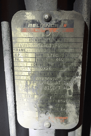 Wemco #120, Flotation Cell Mechanisms, 300 cu.ft., 75HP, wear part included - Image 3