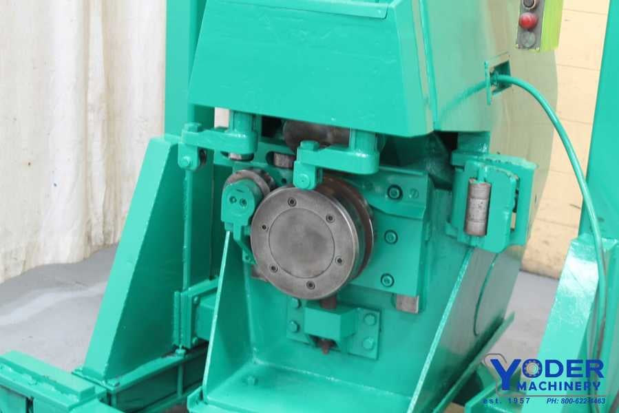 No. X-91 Pullmax, beveler, 7-1/2 HP, bevel straight or curves plate, 12 FPM, #61806 - Image 7