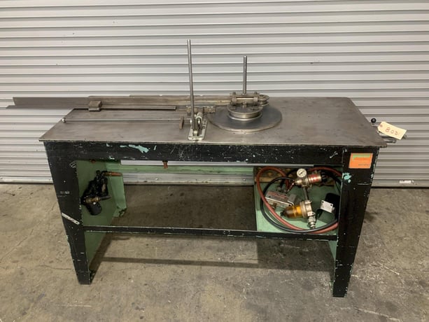 1/2" Pennsylvania #2BMTS, wire/tube bender tooled for tubing 420&deg; rotation, 24" x 60" table - Image 1