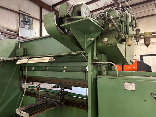 180 Ton, Cincinnati #Series-5, CNC brake press, 3" stroke, 6' Hurco Auto Bend Back Gauge - Image 3