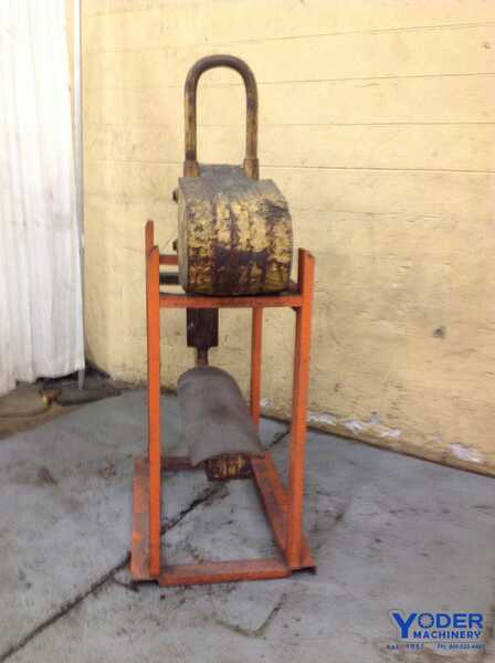 16000 lb. American Crane coil lifter C-hook, 48" coil width, 32" C depth, 22" C open, #65630 - Image 1