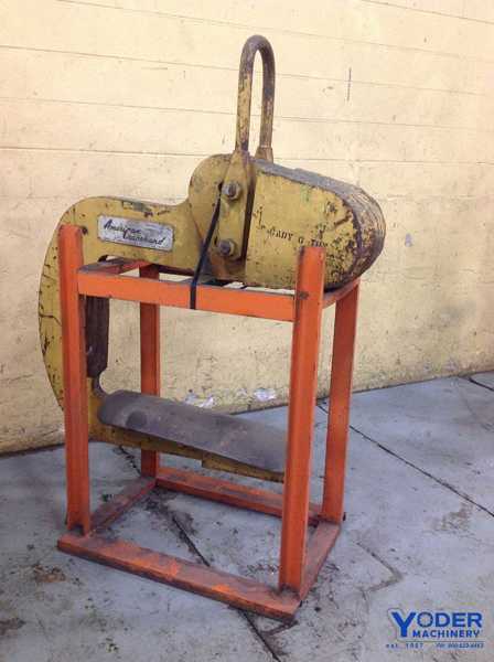 16000 lb. American Crane coil lifter C-hook, 48" coil width, 32" C depth, 22" C open, #65630 - Image 4