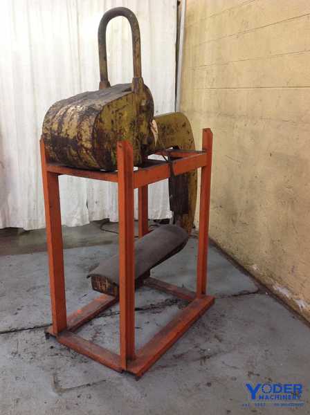 16000 lb. American Crane coil lifter C-hook, 48" coil width, 32" C depth, 22" C open, #65630 - Image 5