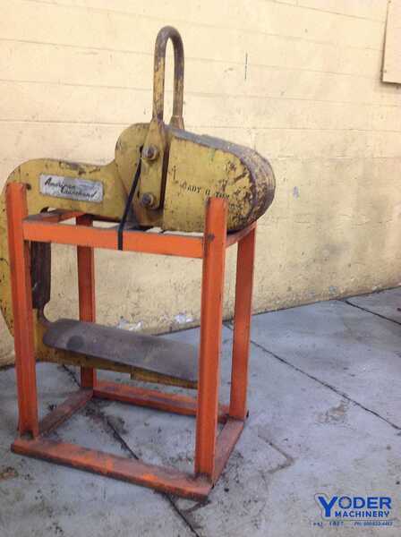 16000 lb. American Crane coil lifter C-hook, 48" coil width, 32" C depth, 22" C open, #65630 - Image 8