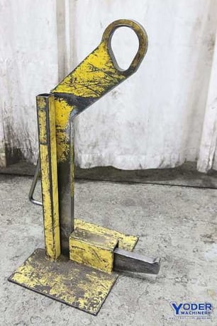 4000 lb. Coil C-hook, 21" coil width, 15" throat, 14" length, parking stand, #69918 - Image 2