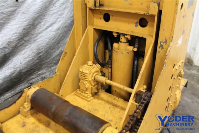 30000 lb. Coil car, hydraulic drive, 29" drum, 60" OD coil, 18" vertical travel, #59728 - Image 5