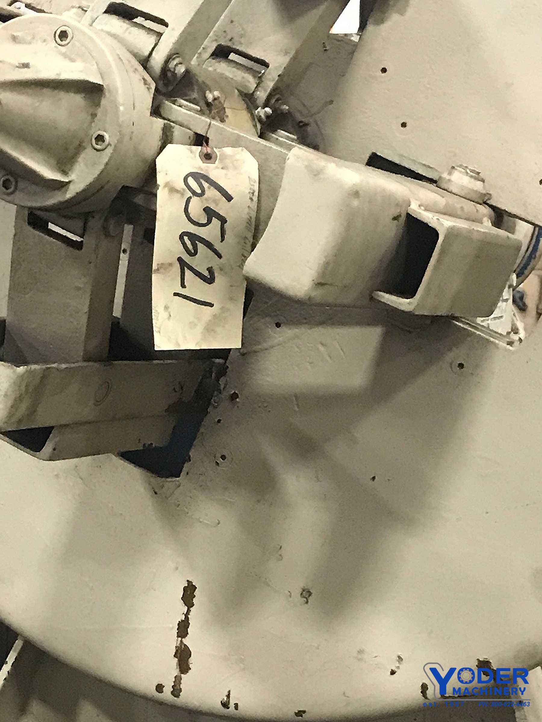 2500 lb. Littell #25-12, coil reel, 12" width, 60" outside dimensions, 16"-20" ID, 4 mandrels, #65621 - Image 7