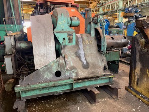 20000 lb. Wean United, coil reel, 40" mandrel length, 16"-21" ID, hydraulic expansion, #72779 - Image 2
