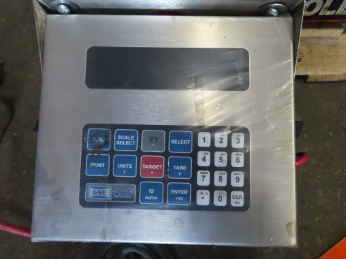 5000 lb. Toledo, Floor Scale with Airfloat Turntable, 4' x 4' x 3" diamond plate scale, Avery Weigh-Tronix - Image 2