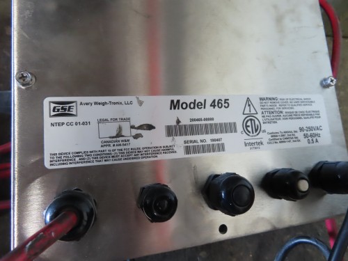 5000 lb. Toledo, Floor Scale with Airfloat Turntable, 4' x 4' x 3" diamond plate scale, Avery Weigh-Tronix - Image 6