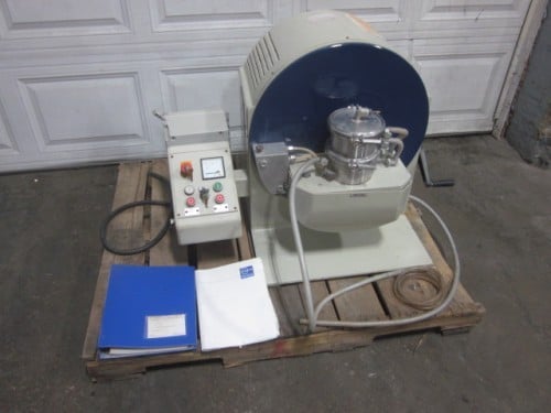 Drais Mannheim #PERL-MILL, Lab Perl Media Mill, 1/2 liter, Stainless Steel, V-belt driven, 5 HP, Control - Image 6