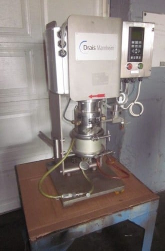 Drais Mannheim, Perl Mill, vertical, stainless steel, Touchpad Control with digital readout, Jacketed - Image 3