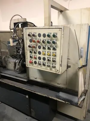 Samputensili #SCT-3, gear chamfering, 12" dia part x 20" long, front shuttle loader style - Image 2