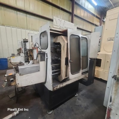 Samputensili #SM2TA, automatic loading gear chamfering machines w/shuttle loader - Image 3