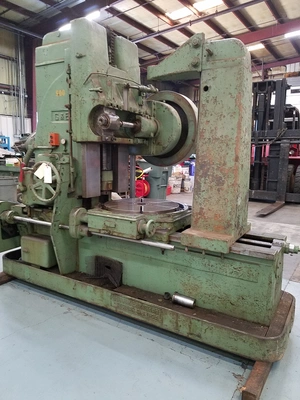Gould & Eberhardt #60-S, gear cutter, 72" max diameter gear, 34" table diameter, tailstock - Image 2