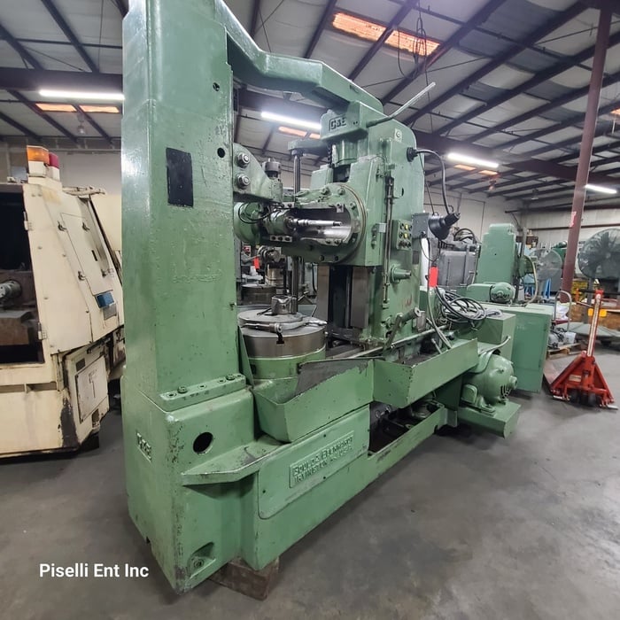Gould & Eberhardt #36H, gear hobbing machine, tailstock, 2.5 DP, excellent Condition - Image 2