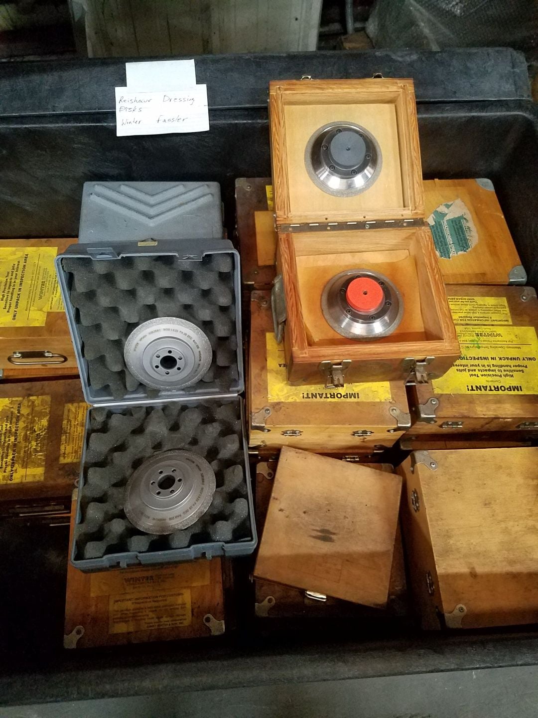 Gear grinder parts, components & tooling, Reishauer - Image 1