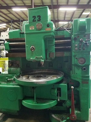 Fellows #36-6, 40" dia., 6" face, 2" riser, 4" spindle diameter, 13" clearance w/3" thick table - Image 2