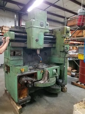 Fellows #36-6, gear shaping machine, 40" dia., 6" stroke, with 6" riser - Image 4