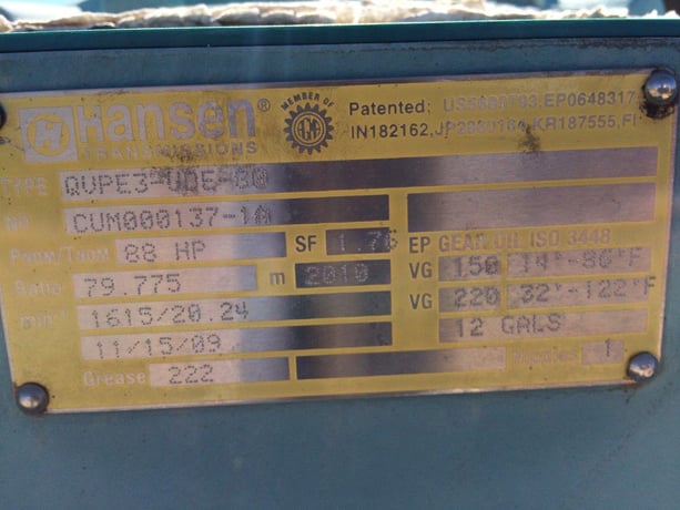 MixPro #59GTH-50-20, Of Top Entry Agitators, 50 HP Motor (2 available) - Image 4