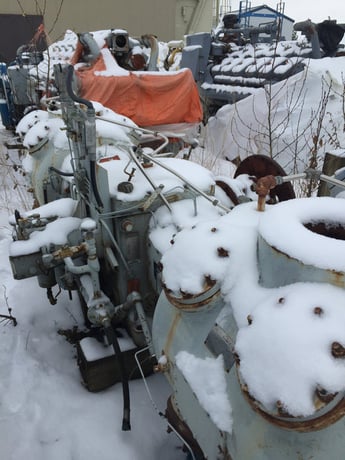 Chicago Pneumatic #FE650D-2 Core, Compressor - Image 4