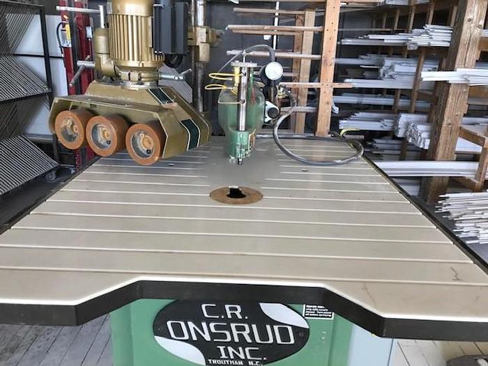 Onsrude Inverted Router Onsrud #3025, Inverted Pin, Router, 5 HP, 230 V., 3 Ph, 1994 For Sale ...