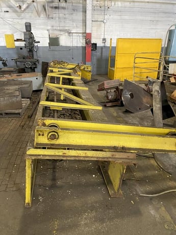 5 Ton, Shaw Box Single Girder Under Running Crane Bridge, 26' Span - Image 1