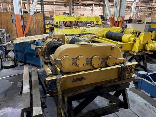 5 Ton, Whiting Top Running Double Girder Trolley Hoist, 72" trolley gauge, 46' lift (2 part double reeve) - Image 4
