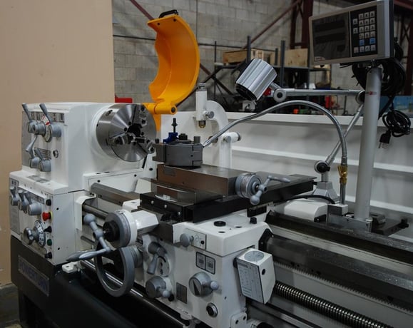18" x 60" Powerturn, precision lathe, 10.4" swing over cross slide, 3.14" spindle bore, 3 & 4-jaw chucks, new - Image 5
