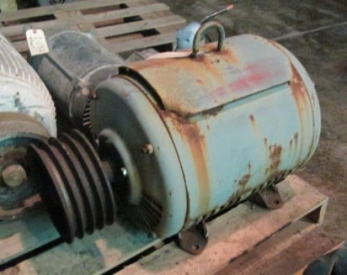 75 HP 1775 RPM Lincoln, Frame 365T, 192/96 amps, 230/460 Volts - Image 2