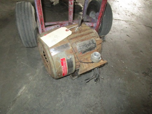 3 HP 3450 RPM US Motors, UL tagged motor - Image 3
