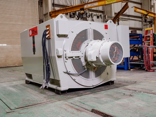 4500 KW, 1800 RPM, Ideal, 5000 KVA, 4160 Volts, ODP, 60 Hz, 0.90 PF, factory refurbished - Image 2