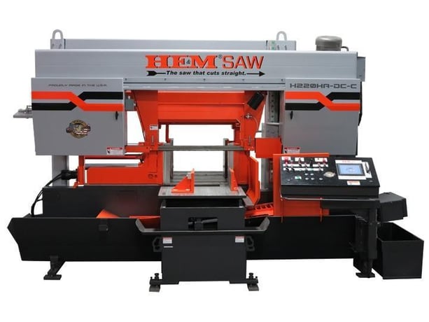 22" x 22" Hemsaw #H220HA-DC-CTS, Dual Column Band Saw, NEW - Image 1