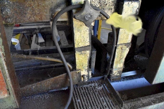 DoAll #C-9AV, Automatic Horizontal Bandsaw, 80-400 FPM, variable speed, 24" indexing vise, 3 phase, 220/440 V. - Image 3