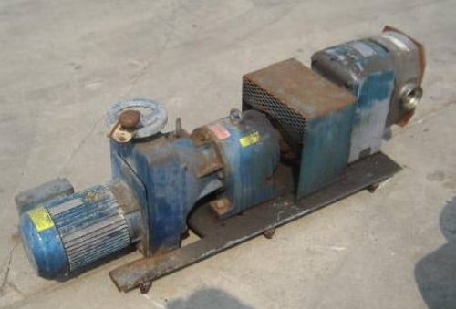 Creamery Package, Sanitary Gear Pump, 5 HP, 3" inlet outlet, Variable Speed, Serial #6R-7802 - Image 2