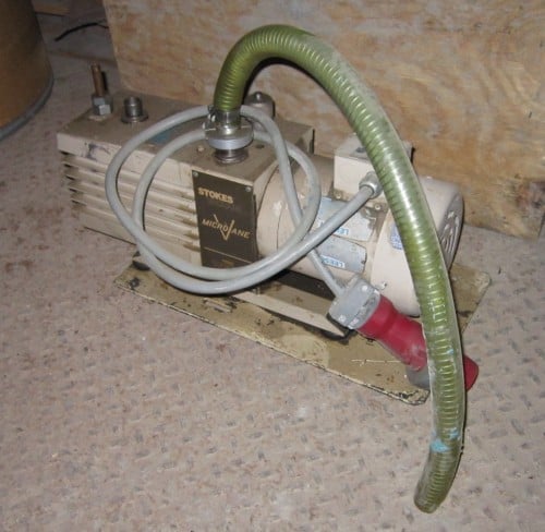 Stokes #009-2, Vacuum Pump, Microvane 3/4 HP, Serial #85673 - Image 3