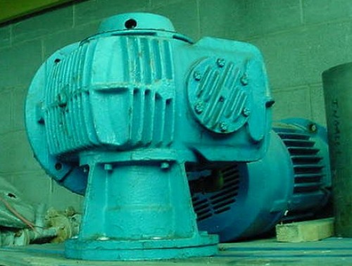 Agitator Drive for Glass Lined Reactor, UL tag, 10 HP, 1755 RPM, 11.5" flange diameter - Image 2