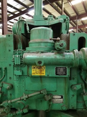 Fellows #18-5, gear shaper, 18" dia., 6" stroke, 5" face, 4" spindle diameter, automatic cycles, cutter at top - Image 3