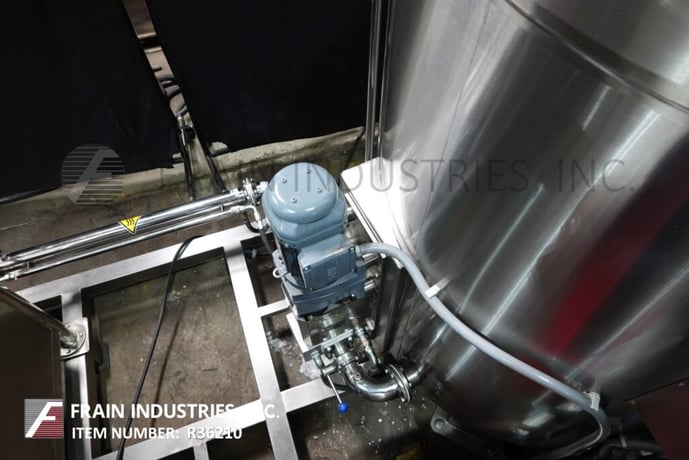 Morcos #AWK1000, Stainless Steel skid mounted melt tank, tempering system w/self contained heating system - Image 2