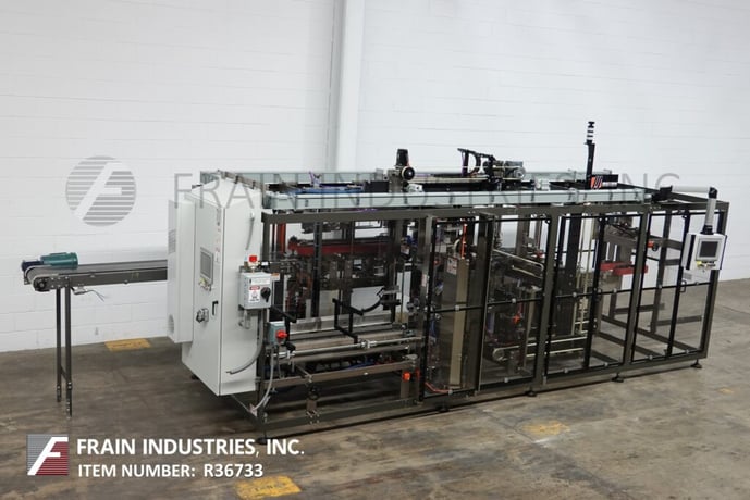 Massman #BLCP, automatic, Stainless Steel, knockdown case erector, product down stacker, bottom load case - Image 1
