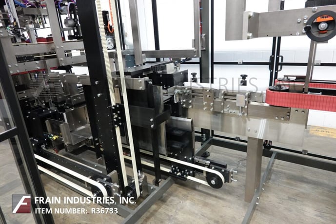 Massman #BLCP, automatic, Stainless Steel, knockdown case erector, product down stacker, bottom load case - Image 2