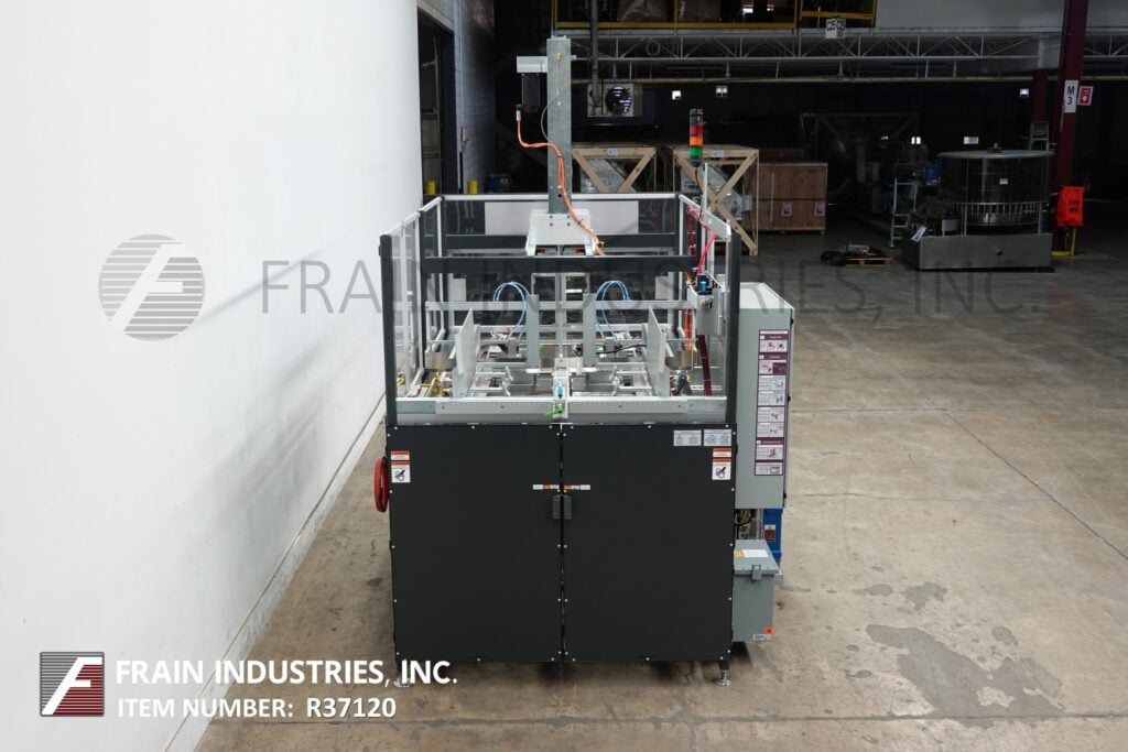 Wexxar IPAK #TF-200S, automatic, 4-corner servo, tray former, hot melt glue sealer, A/B PLC controller with - Image 4